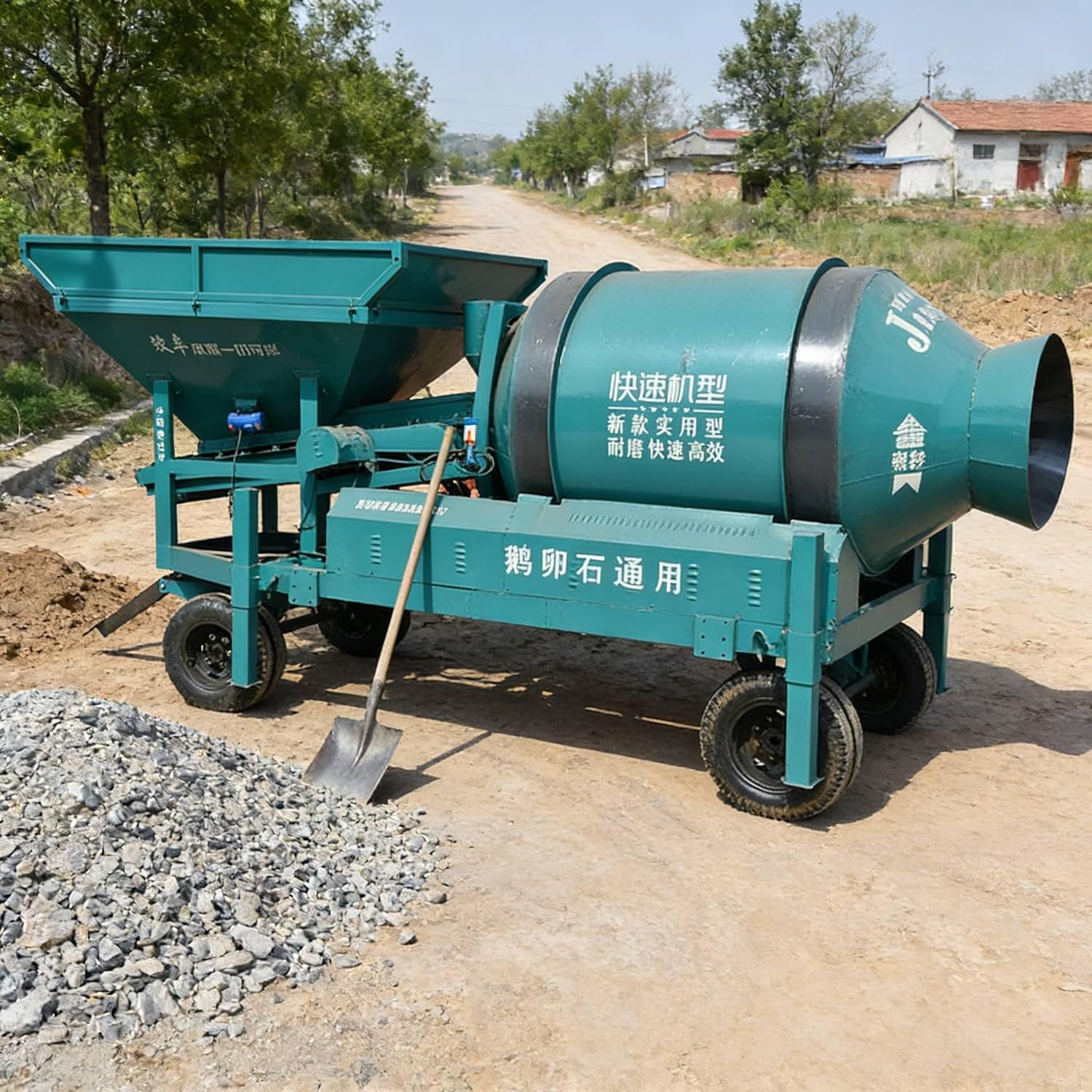 Mini Mobile Ready Mix Concrete Station – Compact Cement Mixer with Fast Production