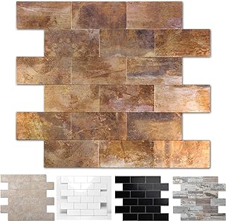 20-Pack Peel and Stick Tile Backsplash 12