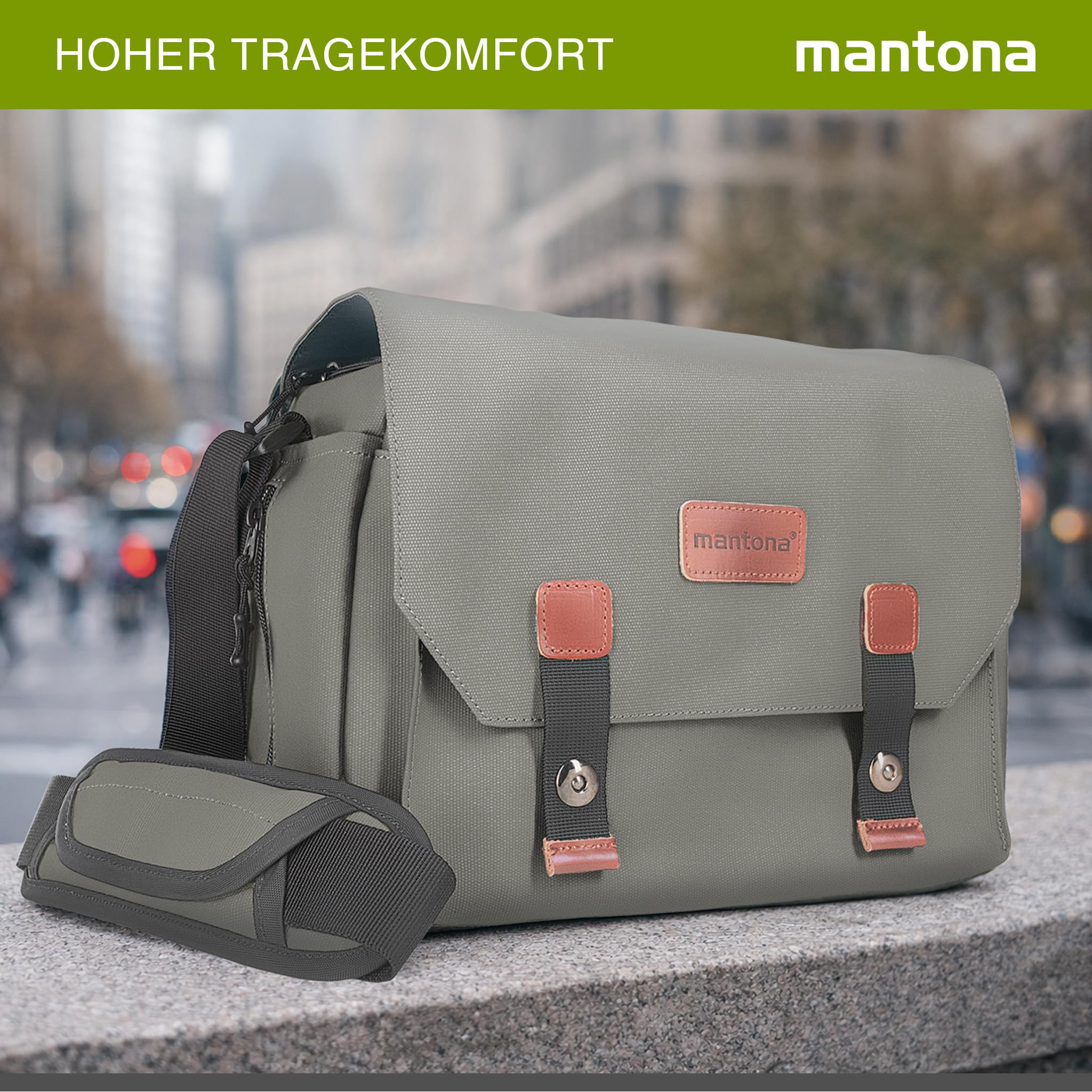 Mantona Milano - Custodia per fotocamera