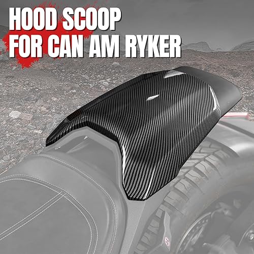 Miniatura 3 de A & UTV PRO Ryker - Paneles de carenado y funda de asiento mono para todos los modelos de Can Am Ryker, accesorios de panel lateral con patrón de