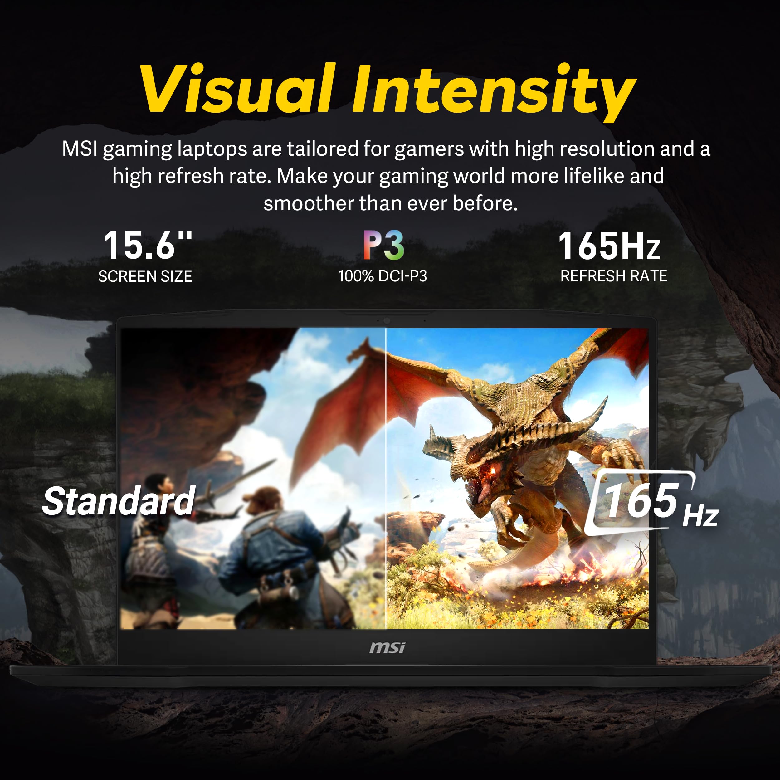 MSI Katana - Computer portatile da gioco QHD IPS 165 Hz, Intel i7-14650HX, GeForce RTX 5070 8 GB GDDR7, 32 GB DDR5, SSD 2 TB, tastiera RGB, Cooler Boost 5, WiFi 6E, Win 11 Pro, nero, set docking