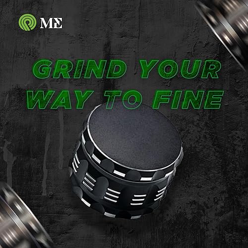 Miniatura 6 de Molinillo de hierbas de 3 pulgadas para especias de cocina, juego de molinillo de especias con tapa magnética, molienda eficiente para hierbas y