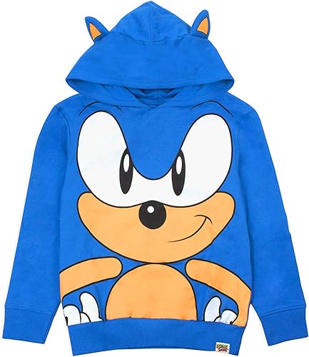 Miniatura 3 de Sonic The Hedgehog 3D Ears Boy's Hoodie - Blue