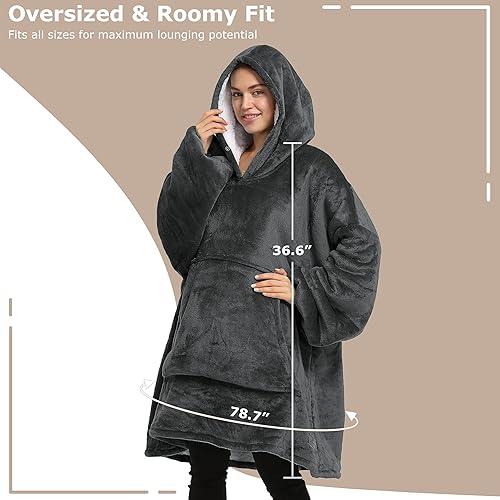 Miniatura 5 de Catalonia Sudadera con capucha de gran tamaño, sudadera con capucha de sherpa, regalo para ella