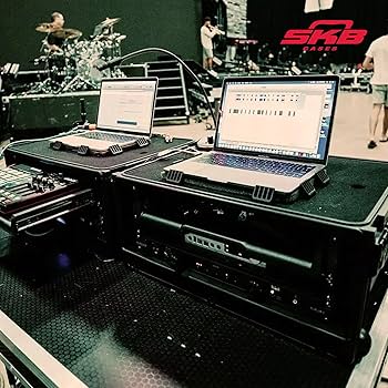 SKB Injection Molded 4U ISeries Studio Flyer Rack Case with Handle