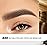 2 Pack Eyebrow Pen, Waterproof Microblading Eyebrow Pencil, 4 Tip Precise Eye Brow Makeup Pen for Women to Effortlessly Create Hair Like Natural Brows, Non Dry Out and Last All Day (Black Brown)