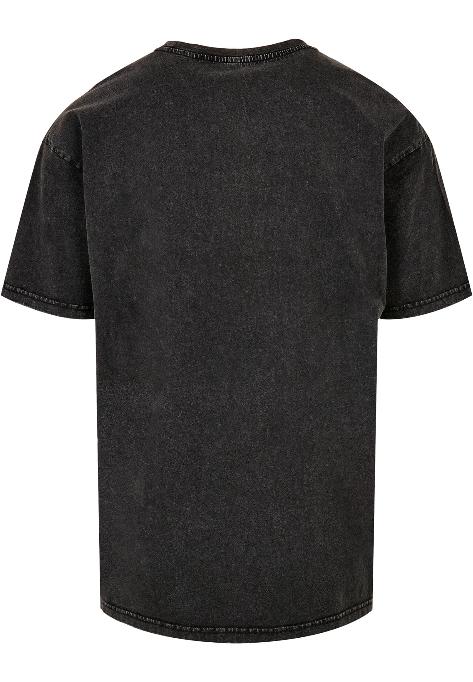 MERCHCODE Mp501306-naughty By Nature - Drip Crown Acid Washed Oversize Tee T-Shirt Uomo (Pacco da 1)