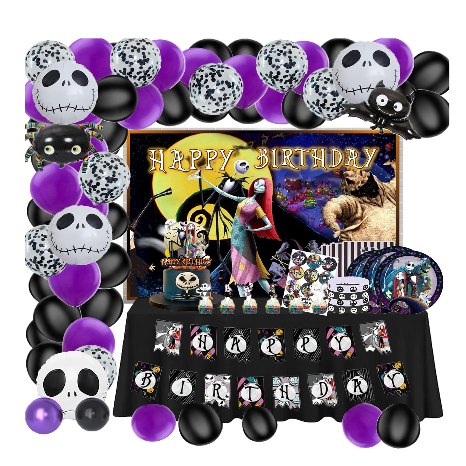 Nightmare Before Christmas Party Decorations