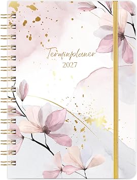 Diary 2027 - Calendar 2027 A5 from Jan 2027 to Dec 2027
