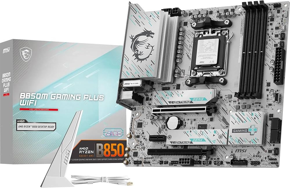 Amazon.co.jp: MSI B850M GAMING PLUS WIFI Micro-ATX