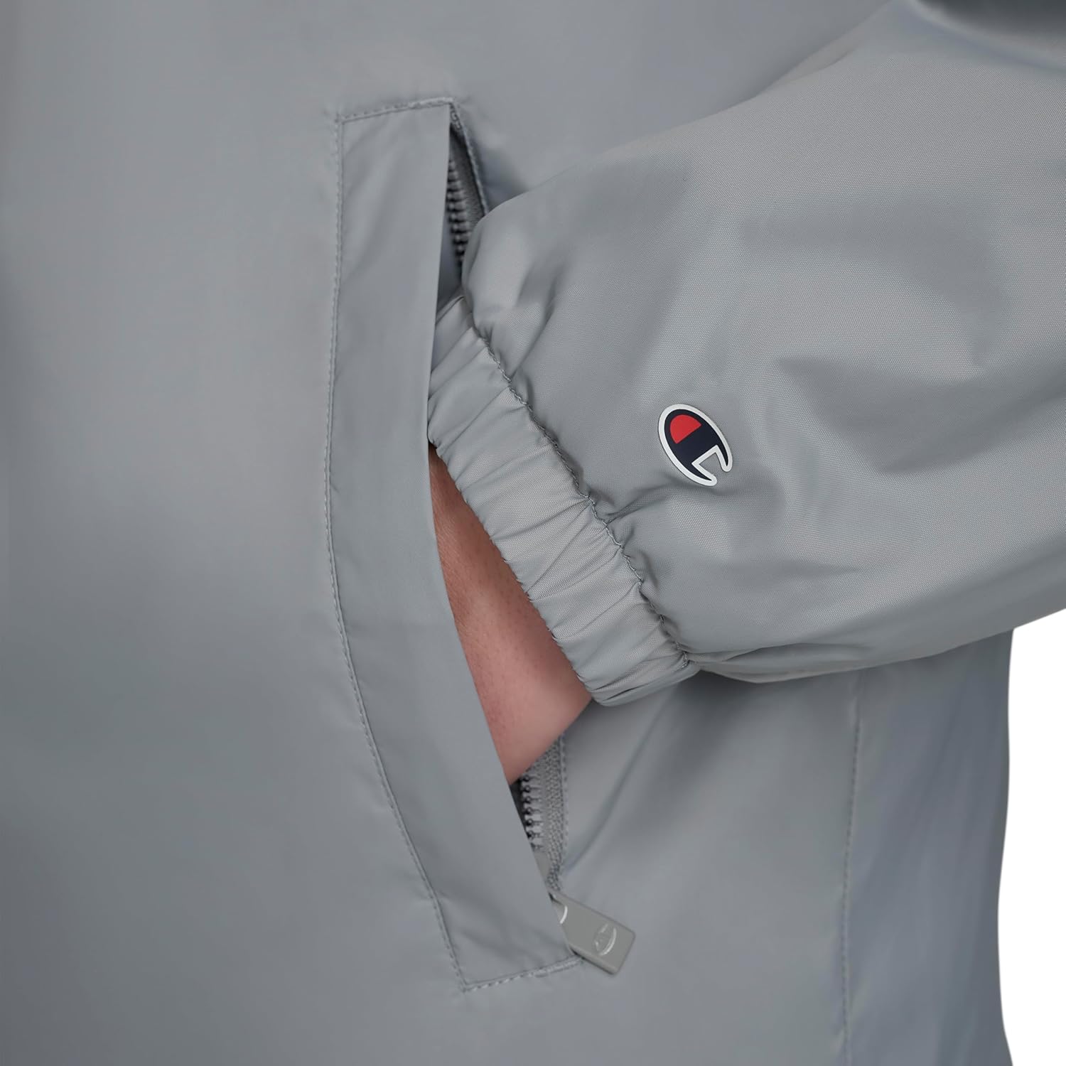 Champion mens Hooded Coaches Rain Jacket - Image 6