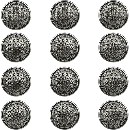 Zzcy 50 Boutons De Blazer Dorés Boutons Vintage En étal Antique Pour