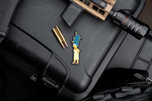 Miniatura 3 de Marge Simpson Army Men Parche de PVC Morale - Gancho respaldado por NEO Tactical