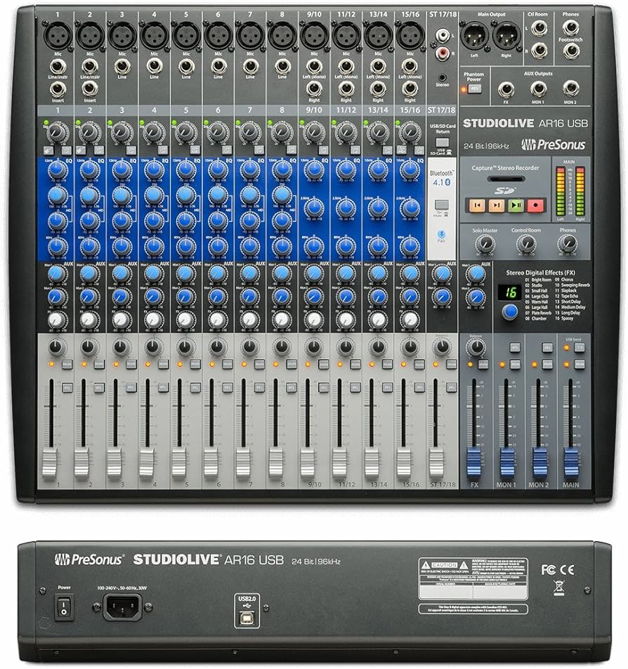PreSonus アナログミキサー StudioLive AR12 USB オーディオ