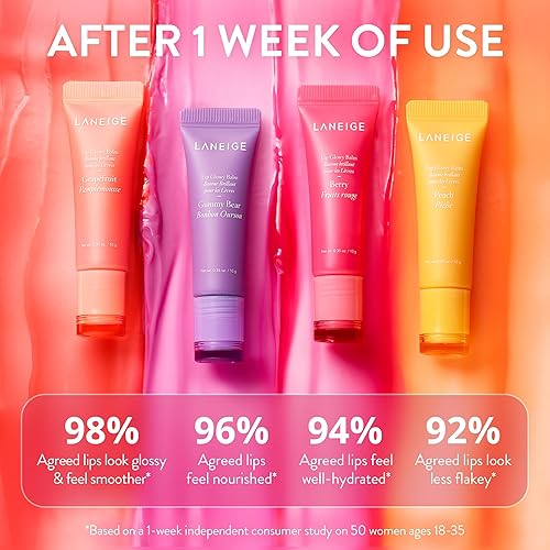 Miniatura 39 de LANEIGE Lip Glowy Balm: Crema hidratante de labios con manteca de karité, para un brillo hidratante y labios suaves