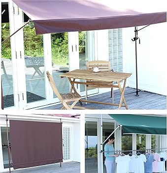 Amazon.co.jp: リビングアウト(Living Out) 前幕と物干し竿付き