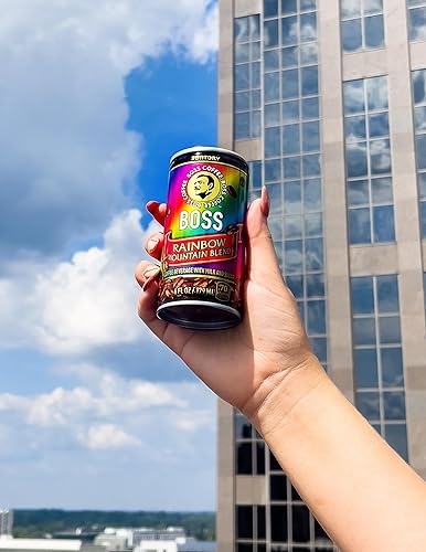 Miniatura 4 de BOSS Coffee by Suntory  Rainbow Mountain Mezcla japonesa Flash Brew Café, 12 unidades, importado de Japón, Espresso Doubleshot, listo para beber,