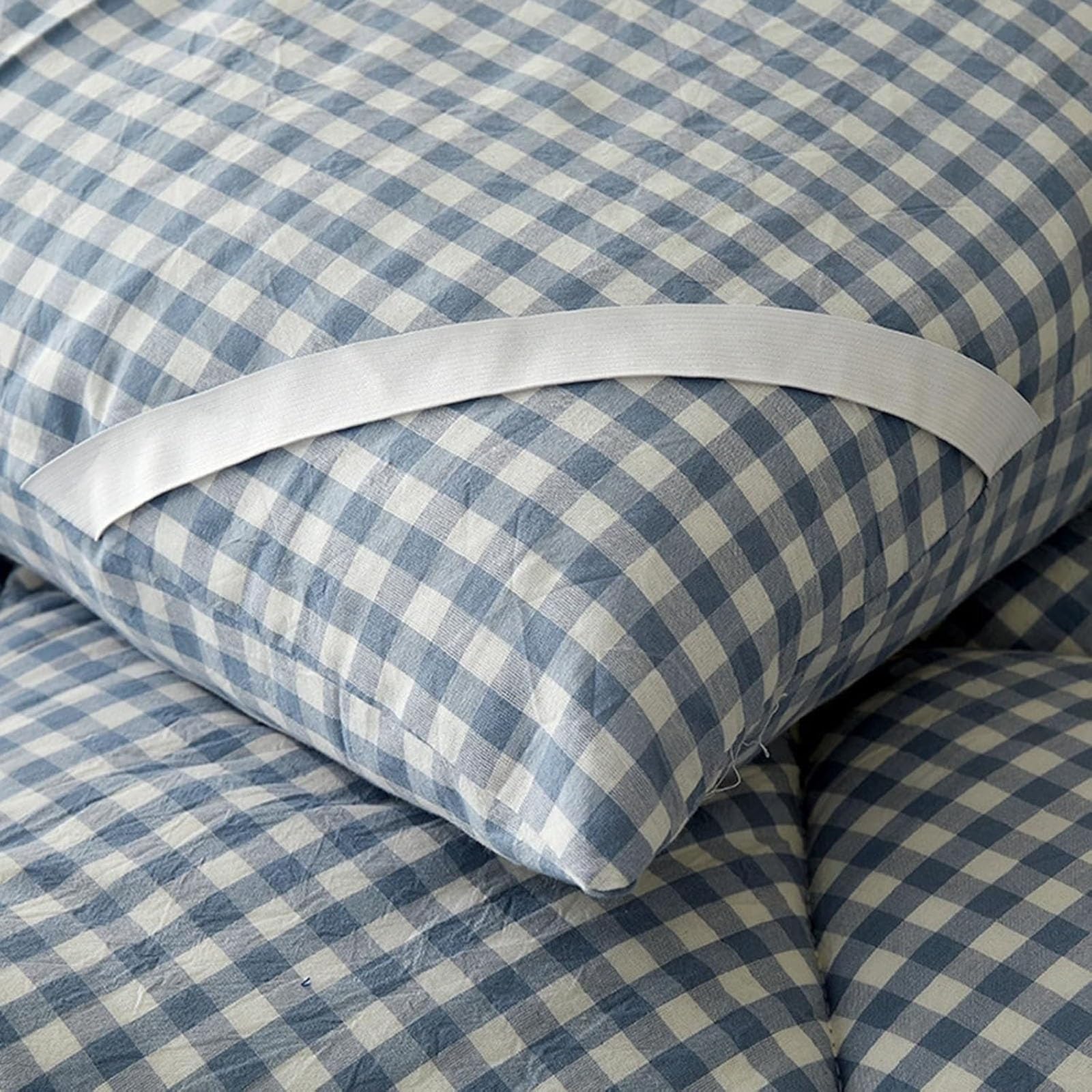 Japoński materac futon, składane miękkie łóżko na kemping, do domu i akademika, tradycyjny futon rozwiązanie do spania (szaro-brązowy, 90 x 200 cm)