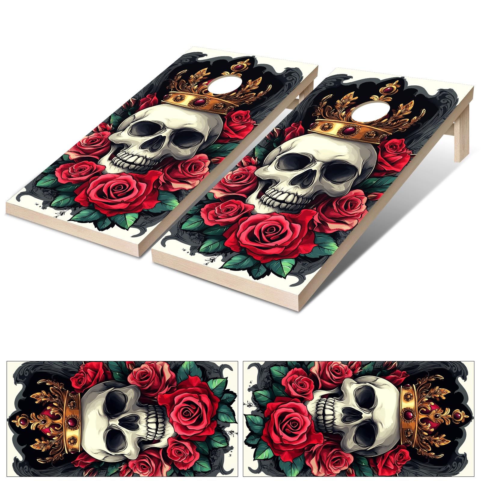 BackYardGamesUSA Mississippi State Bulldogs 8 Cornhole Bean Bags BAGGO/TOSS Handmade!