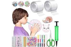 Ctosree 51 Pcs Super-Fun Nano Tape Bubble Kit for Unlimited Imaginative Creation!
