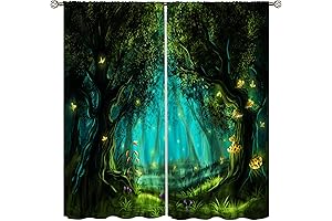 Fantasy Nature Curtains: The Mystic Landscapes of Fairy Forests