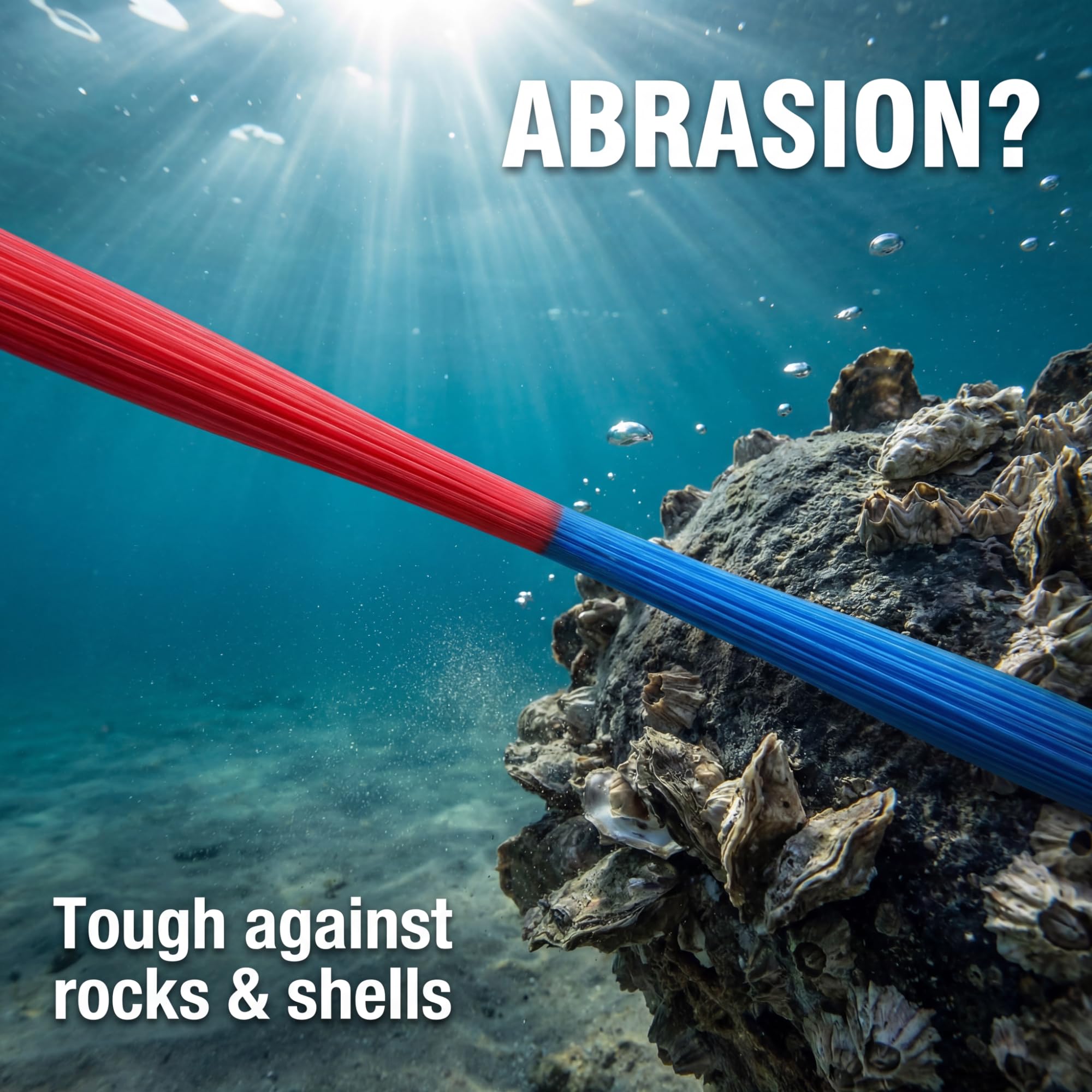 Línea de pesca monofilamento de alta calidad, línea mono resistente a la abrasión, línea de pesca mono de 10 a 35 libras, material de nailon superior, línea de pesca mono, 1000 yardas para pesca