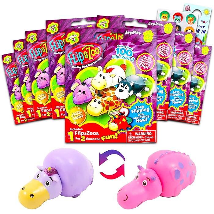 Buy FlipaZoo Mini Figures Bundle 12 Pack FlipaZoo Blind Bag Set