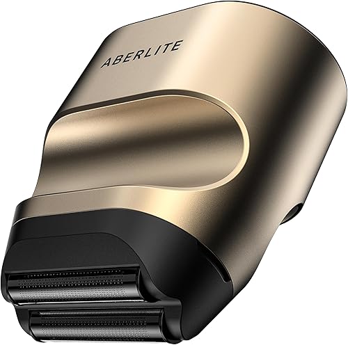 Aberlite Touch 2 - Afeitadora de cabeza de aluminio para hombres calvos, afeitadora de acabado para cabeza y cara calva, láminas ultrafinas de 0.002 disponible en Yaxa Costa Rica