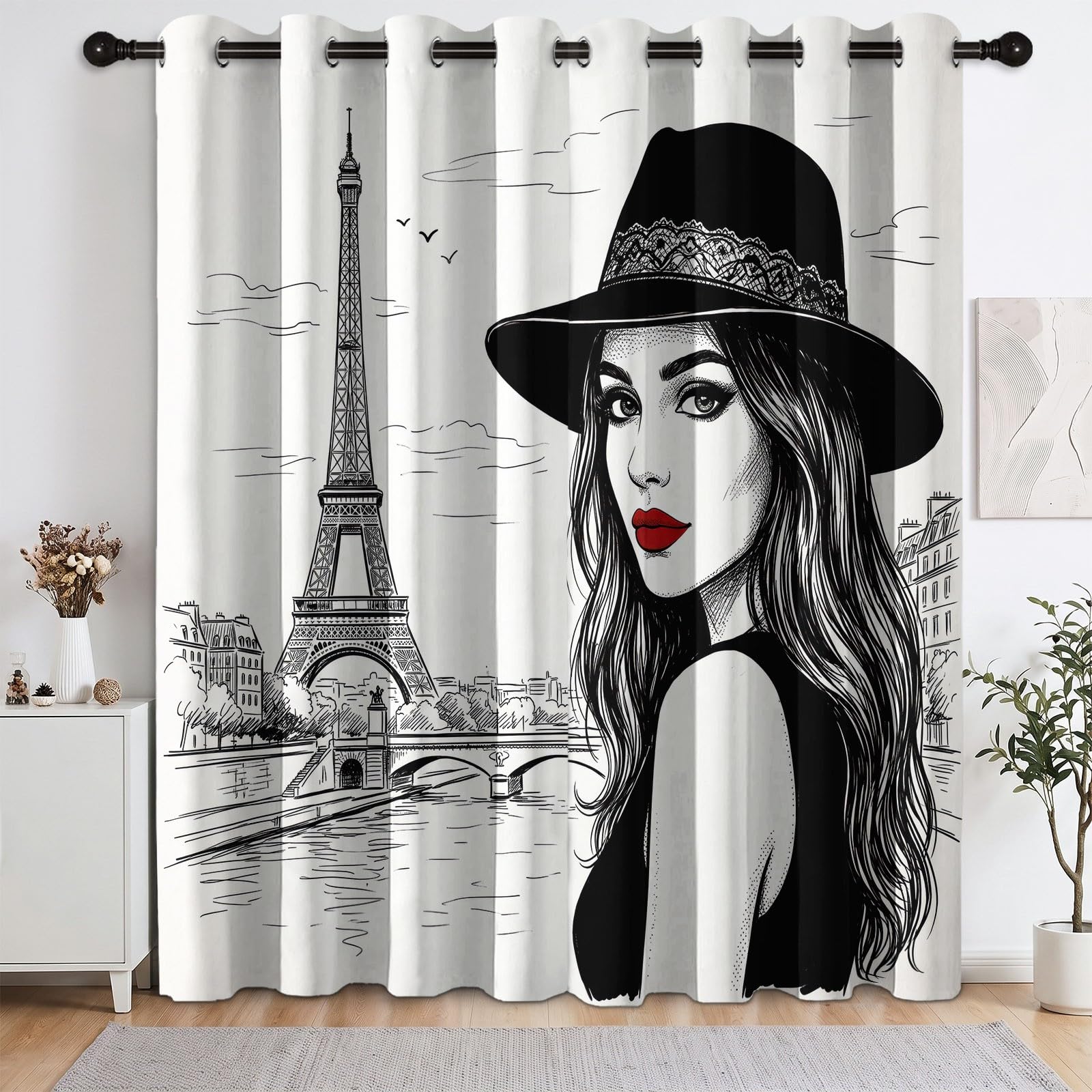 Tende oscuranti moderne, 175 x 140 cm (altezza x larghezza), set da 2 pezzi