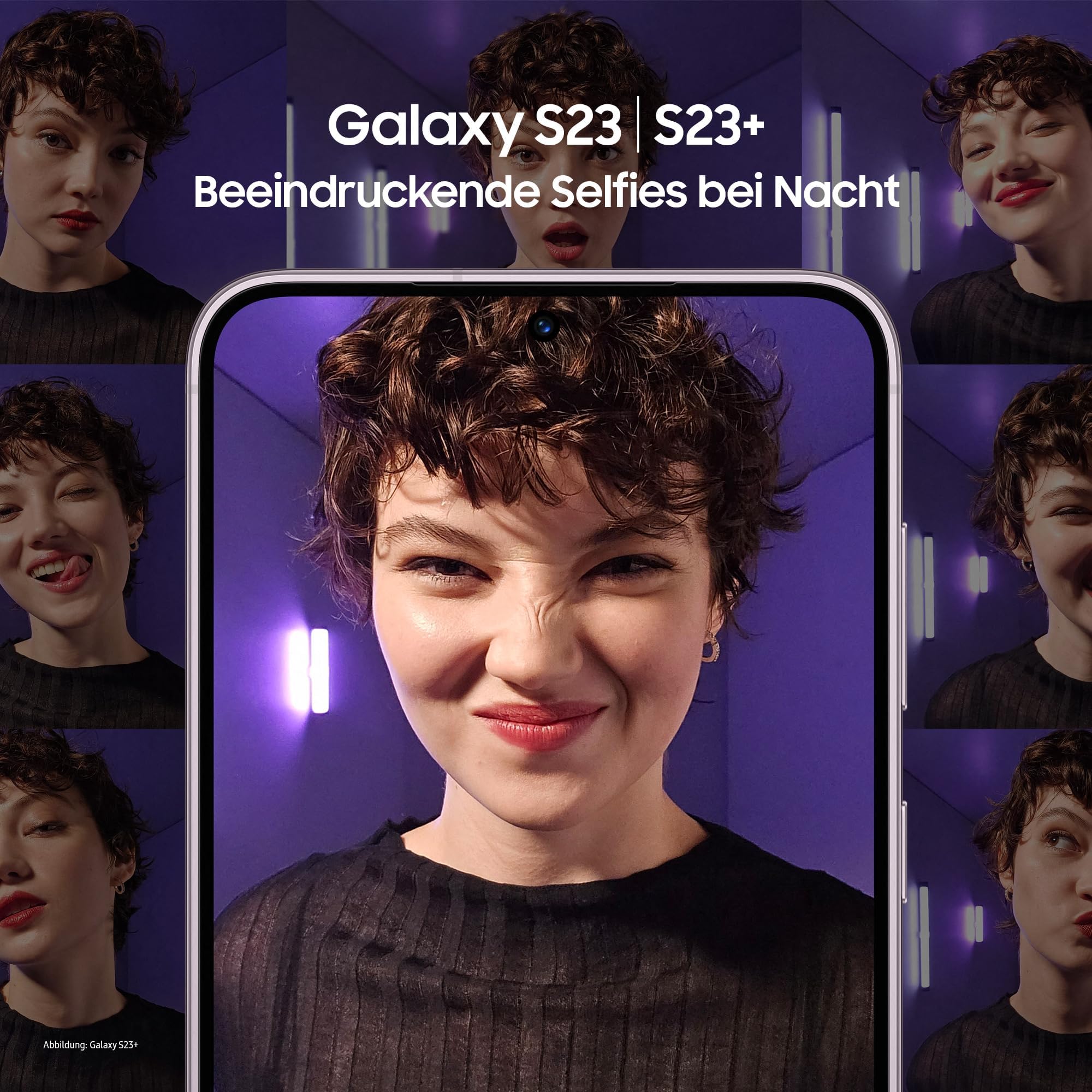 Samsung Galaxy S23+ AI-Android-Smartphone, 512GB, 4.700mAh Akku, Smartphone ohne Vertrag Phantom Black inkl. 36 Monate Herstellergarantie [Exklusiv bei Amazon]