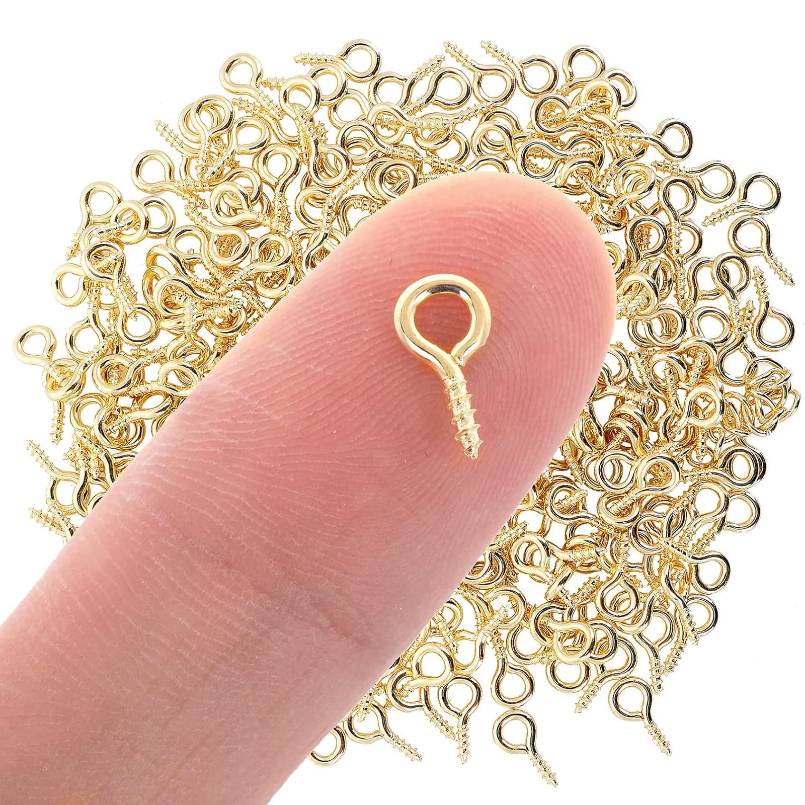 Vis À Œil Et Vis À Griffes En Acier Inoxydable, Boucles D'oreilles Faites À La Main, Matériaux De Bijoux, Accessoires Adaptés Aux Couleurs Or Rose Et Acier