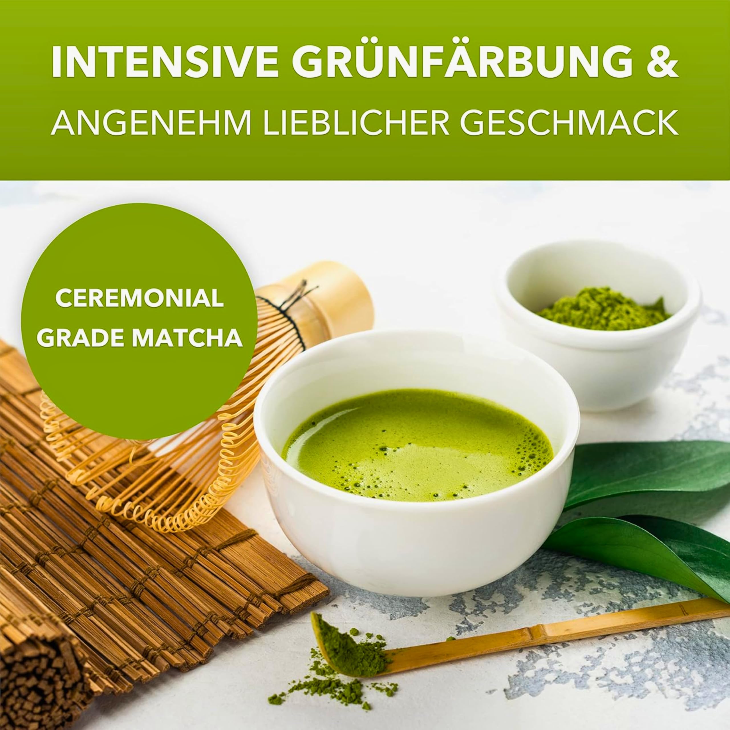 MatchaMagic Tenno Bio Matcha Pulver 30 g - Single Origin Matcha aus Japan | Grüner Tee, Ceremonial Grade, Matcha Tee, für Tee-Zeremonie, traditionelle Herstellung, handgepflückt, Premium Matcha Tee