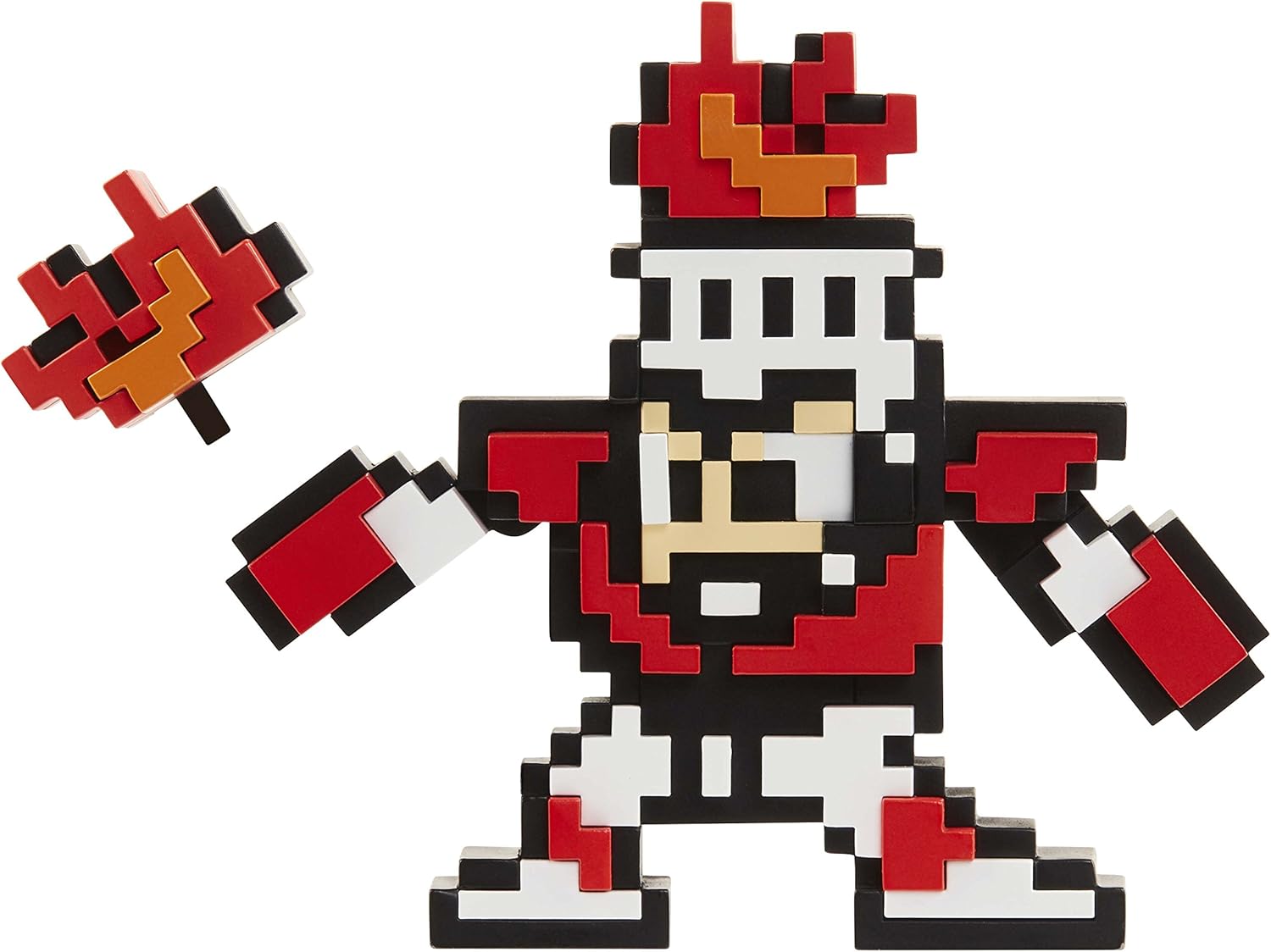 Amazon Com Megaman Classic Figura De 8 Bits 2 Unidades Hombre Mega Vs Fire Man