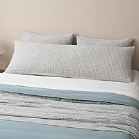 Vista 29 de PHF Fundas de almohada ultra suaves con tejido de gofre, tamaño King, sin inserto, paquete de 2 fundas de almohada de 20" x 36", fundas de almohada