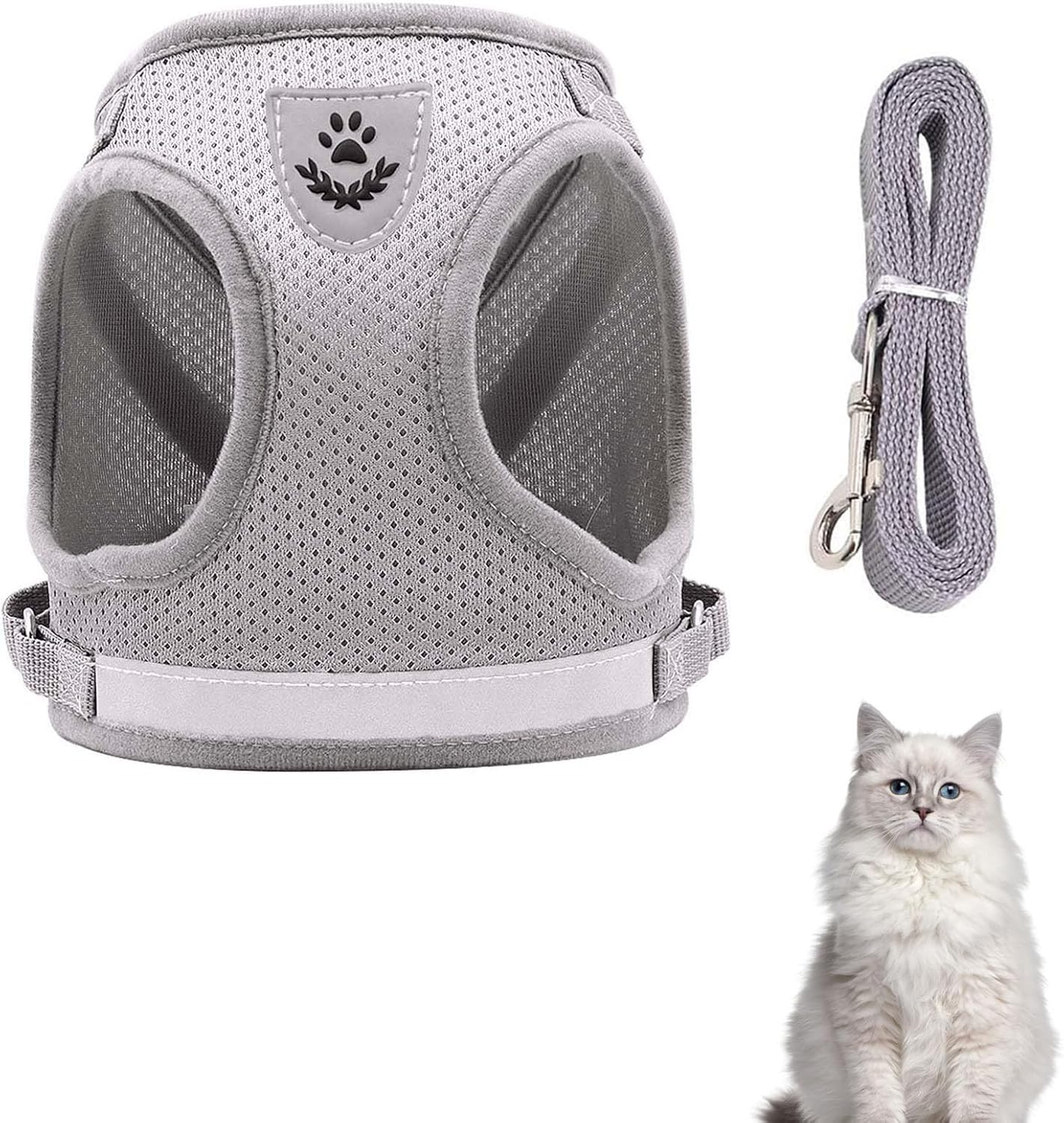 1 Pcs Kitten Harness And Lead Set, Kitten Harness, Kitten Vest Soft