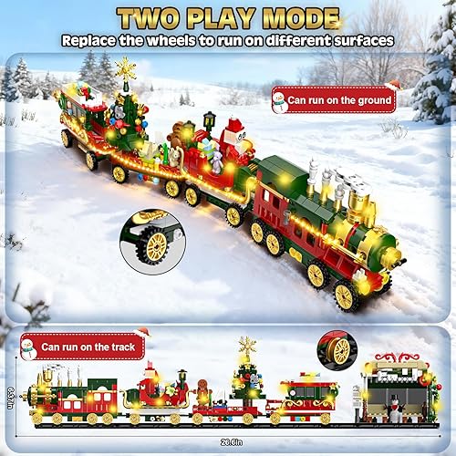 Vista 3 de Calendario de Adviento 2025, kit de construcción de 1122 piezas