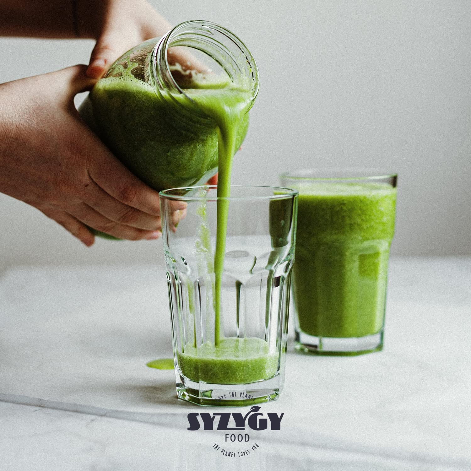 SYZYGY FOOD - Spirulina Bio Certificata in Polvere - 500g - Massima Purezza 100% BIO Alga Spirulina - Detox - Proteine Vegane - Ferro - Mineali - Vegano
