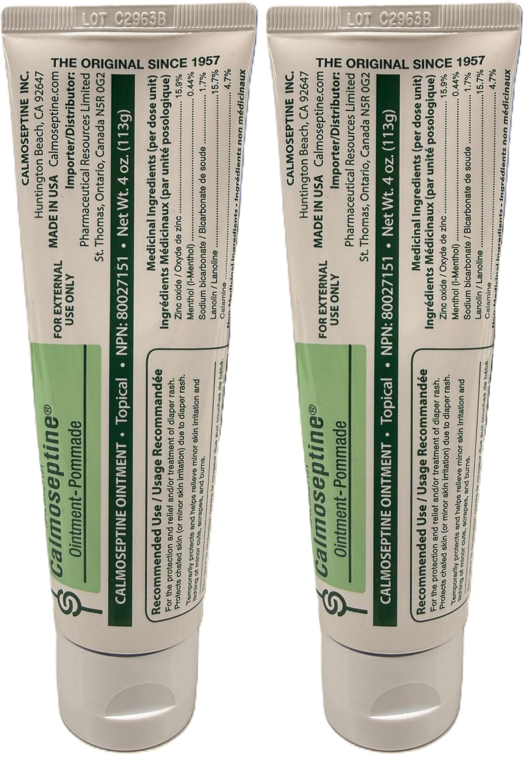 Calmoseptine Ointment