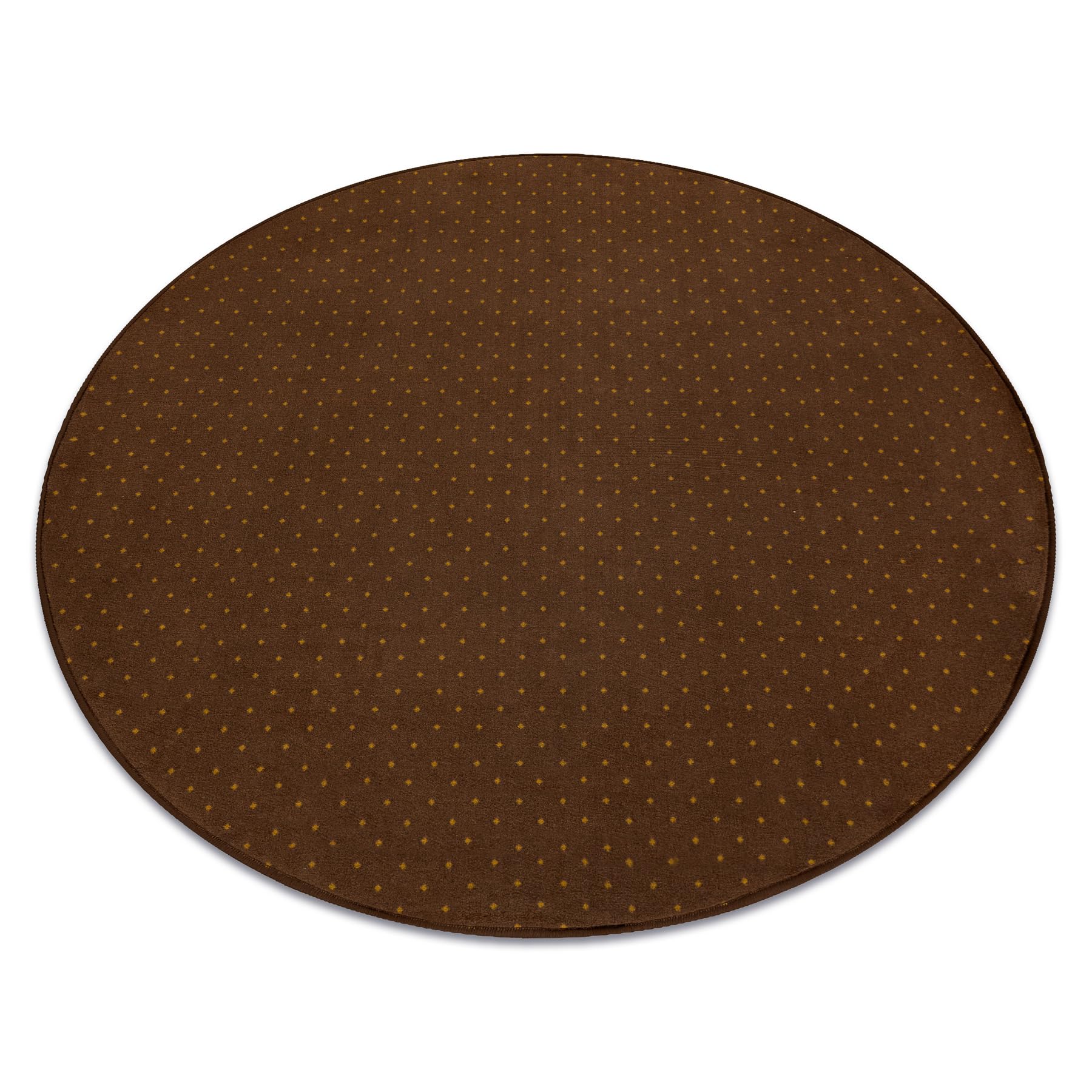 rugsx Tapis Aktua pour Salon et Chambre Marron Cercle 150 cm