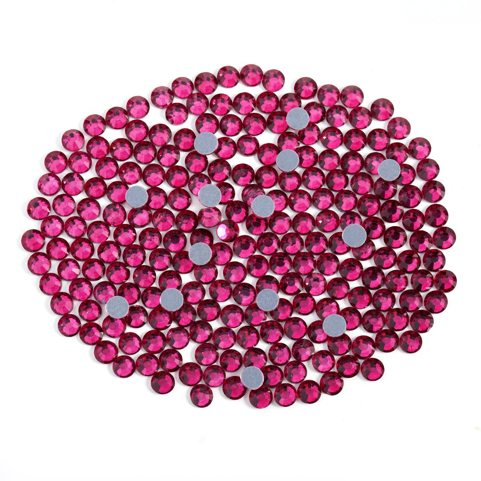 Amazon.com: Hotfix Rhinestones Bulk, Fuchsia, SS6, 8000pcs | Hot