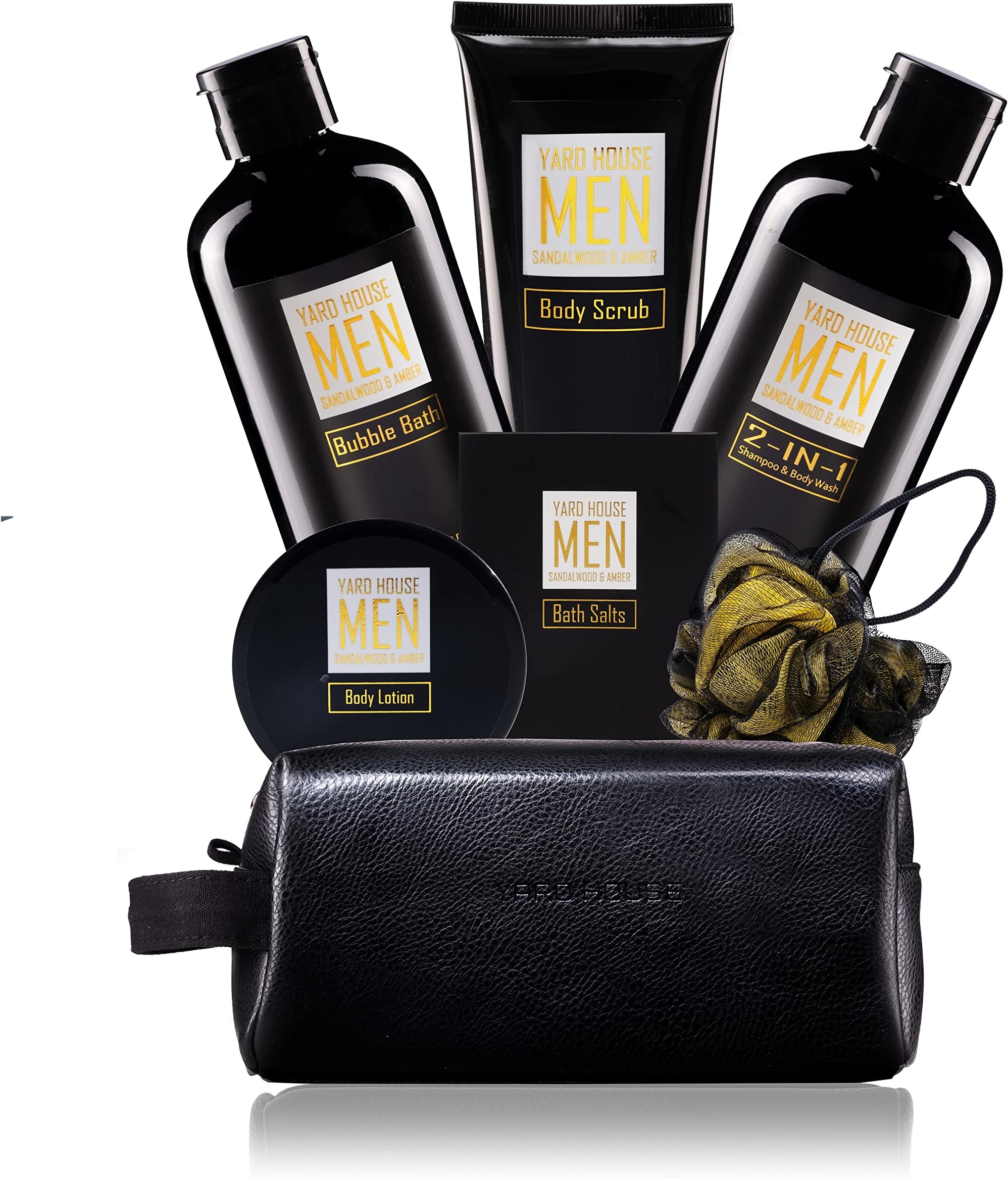Amazon.com : YARD HOUSE Bath and Body Spa Gift Baskets Set for Men ...
