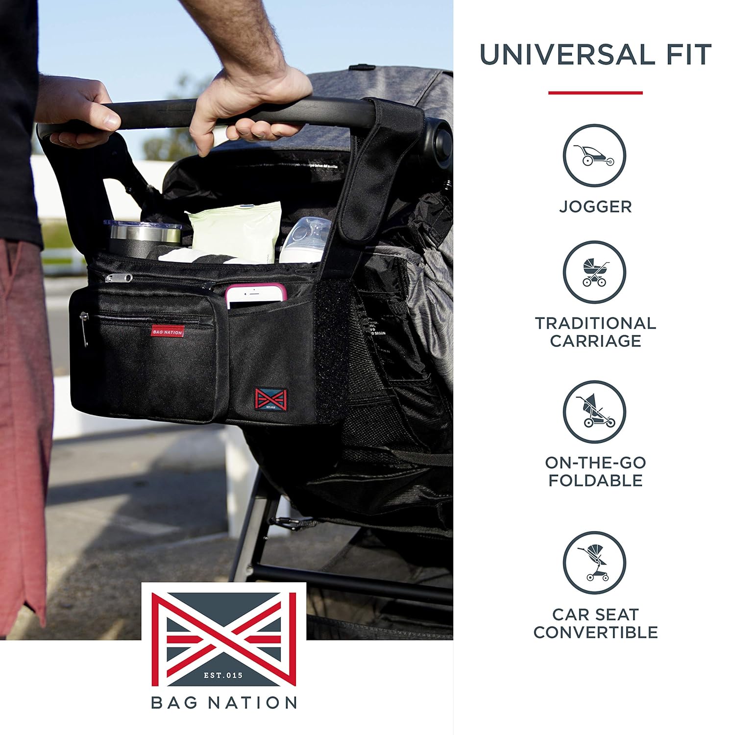Bag Nation Universal Organizer Compatible Photo
