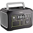 Portable Power Station, 240Wh Lifepo4 Generators for Home Use, 240W Emergency Power Supply, 75000mAh Outdoor Solar Generator for Travel, Camping, Emergency and CPAP