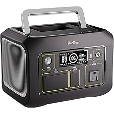 Portable Power Station, 240Wh Lifepo4 Generators for Home Use, 240W Emergency Power Supply, 75000mAh Outdoor Solar Generator for Travel, Camping, Emergency and CPAP