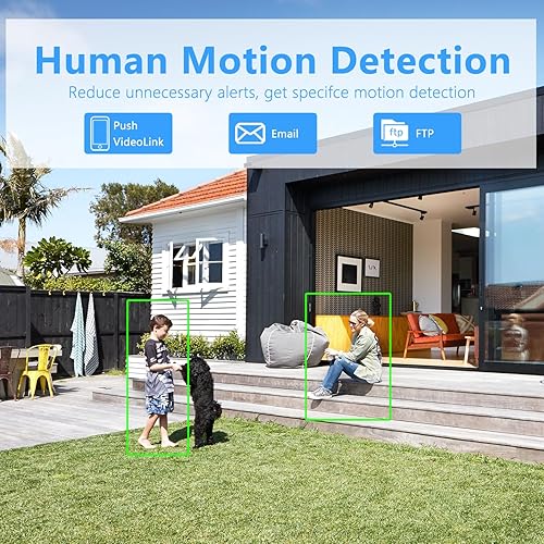 Miniatura 4 de Cámara de seguridad IP vandálico de 8MP 4K PoE para exteriores, cámara PoE de red IP H.265 con lente de 0.110 in, gran angular de 105, micrófono