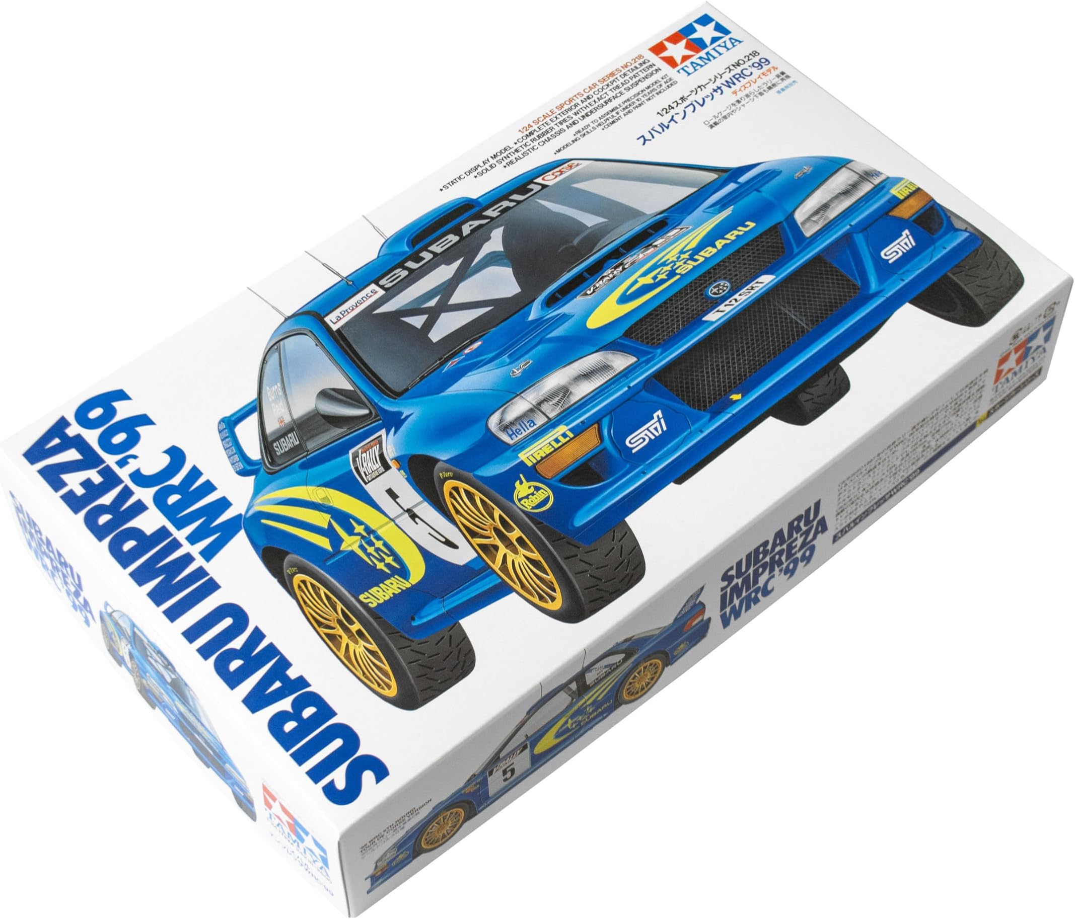 Tamiya Subaru Impreza WRC '99 1:24 Plastic Car Model Kit