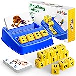 SAITCPRY Educational Toys for 3 4 5 Year Old for Toddlers 2-4 Year Matching Letter Games for 3-5 Montessori Toys for Kids Toy for Ages 2-4 4-6 (Blue/Yellow)
