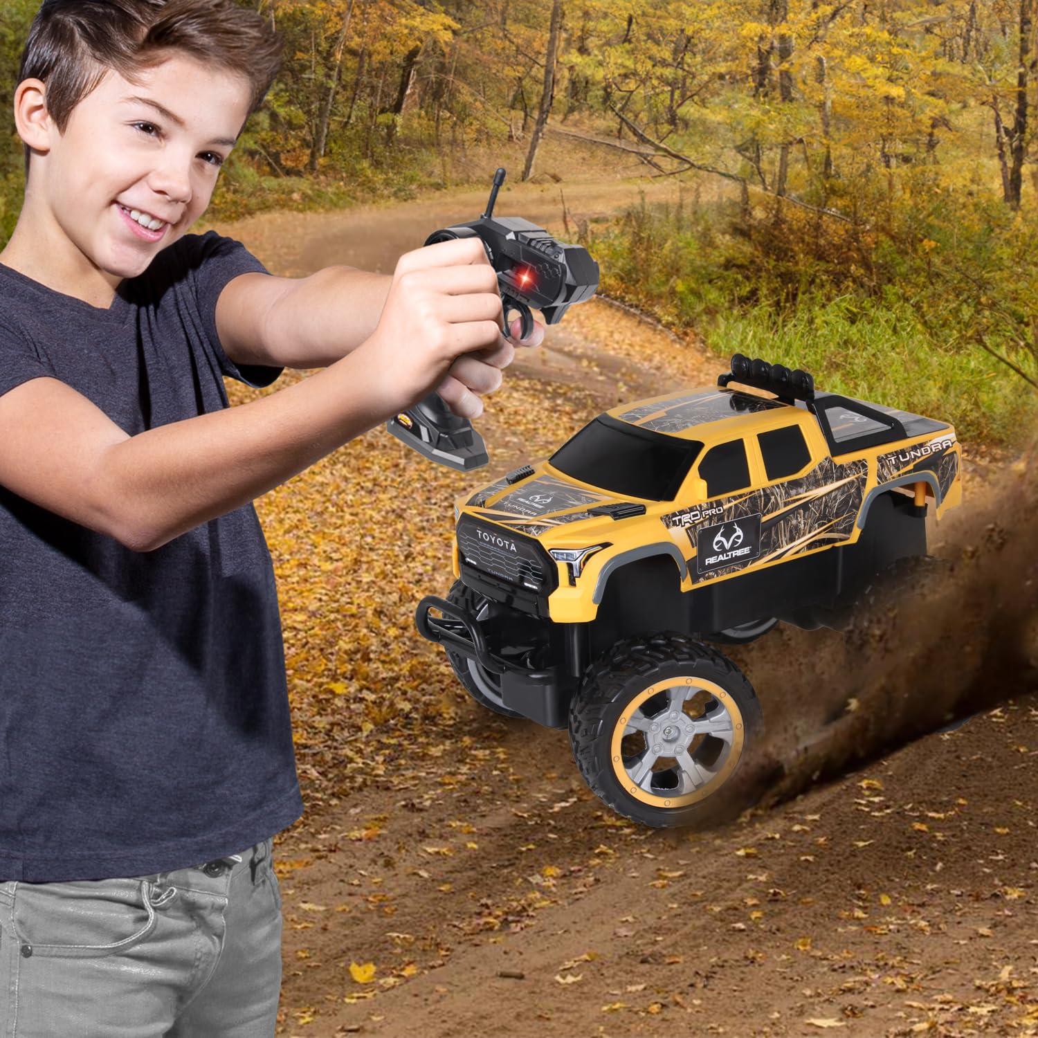 Amazon.com: NKOK Realtree Toyota Tundra RC Monster Truck : Toys