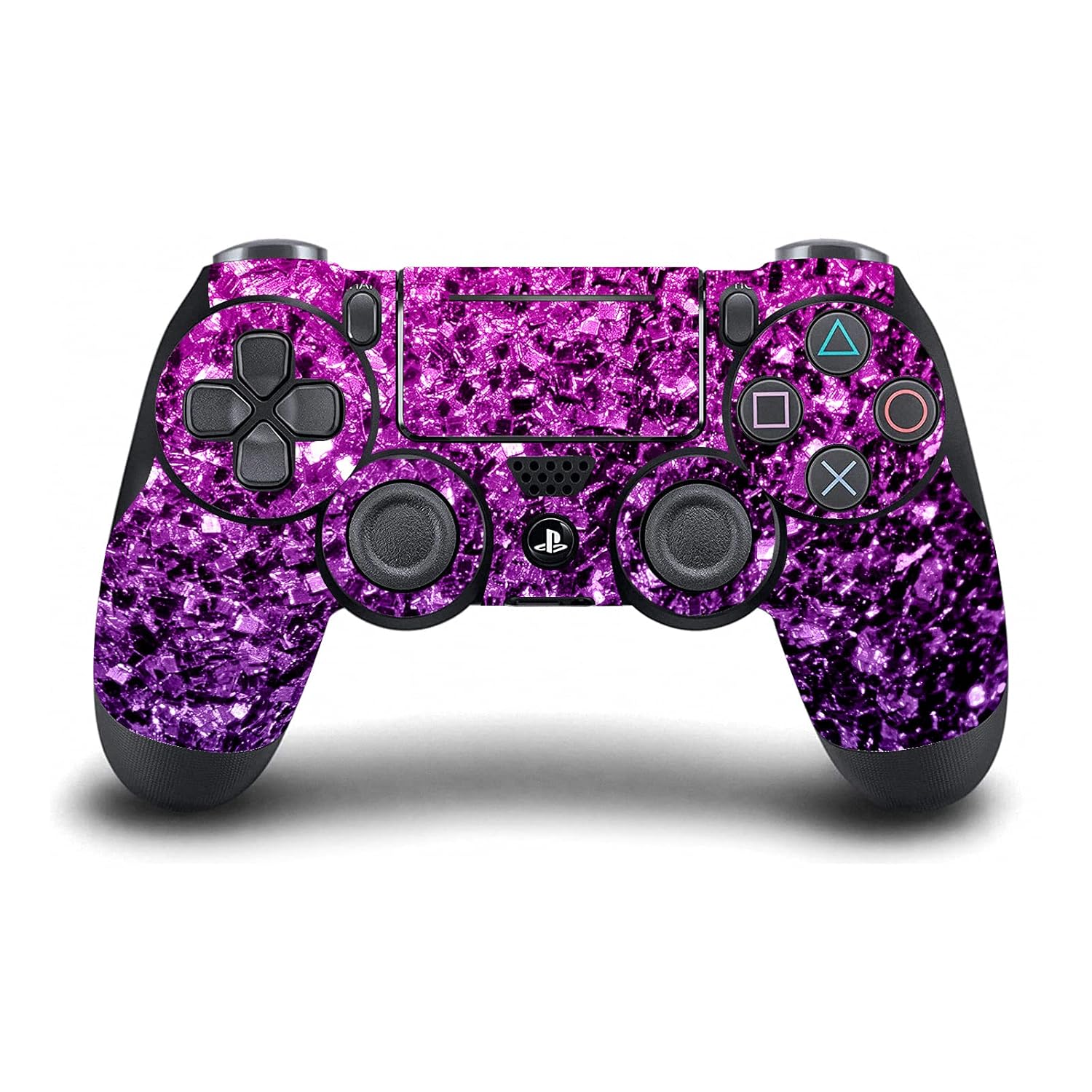 Head Case Designs Officially Licensed PLdesign Purple Pink Art Mix Vinyl Sticker Gaming Skin Decal Cover Compatible With Sony PlayStation 4 PS4 Slim Console and DualShock 4 Controller