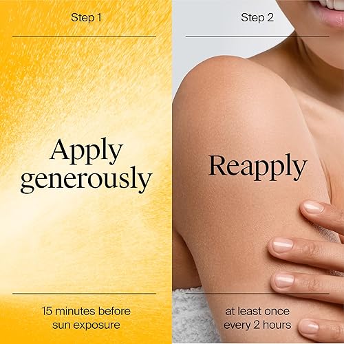 Miniatura 8 de Neutrogena Spray de protección solar Ultra Sheer Body Mist de amplio espectro, SPF 45 de amplio espectro, protector solar ligero en aerosol, no